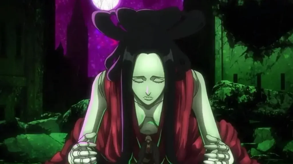 Kannonbiraki Benihime Aratame, the Bankai form of Kisuke Urahara from the anime series BLEACH: Thousand-Year Blood War